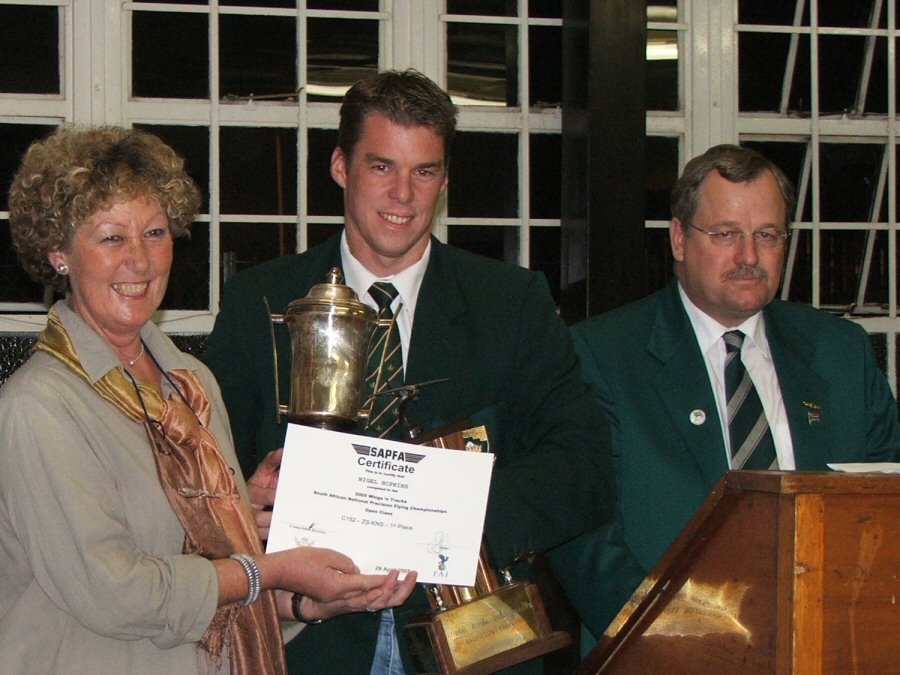 2005 South African Precision Flying Champion - Nigel Hopkins